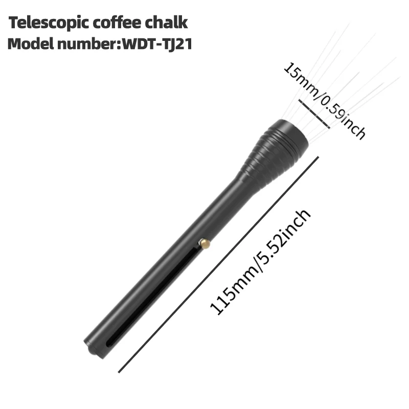 

Телескопическая игла для кофе BEARR из нержавеющей стали