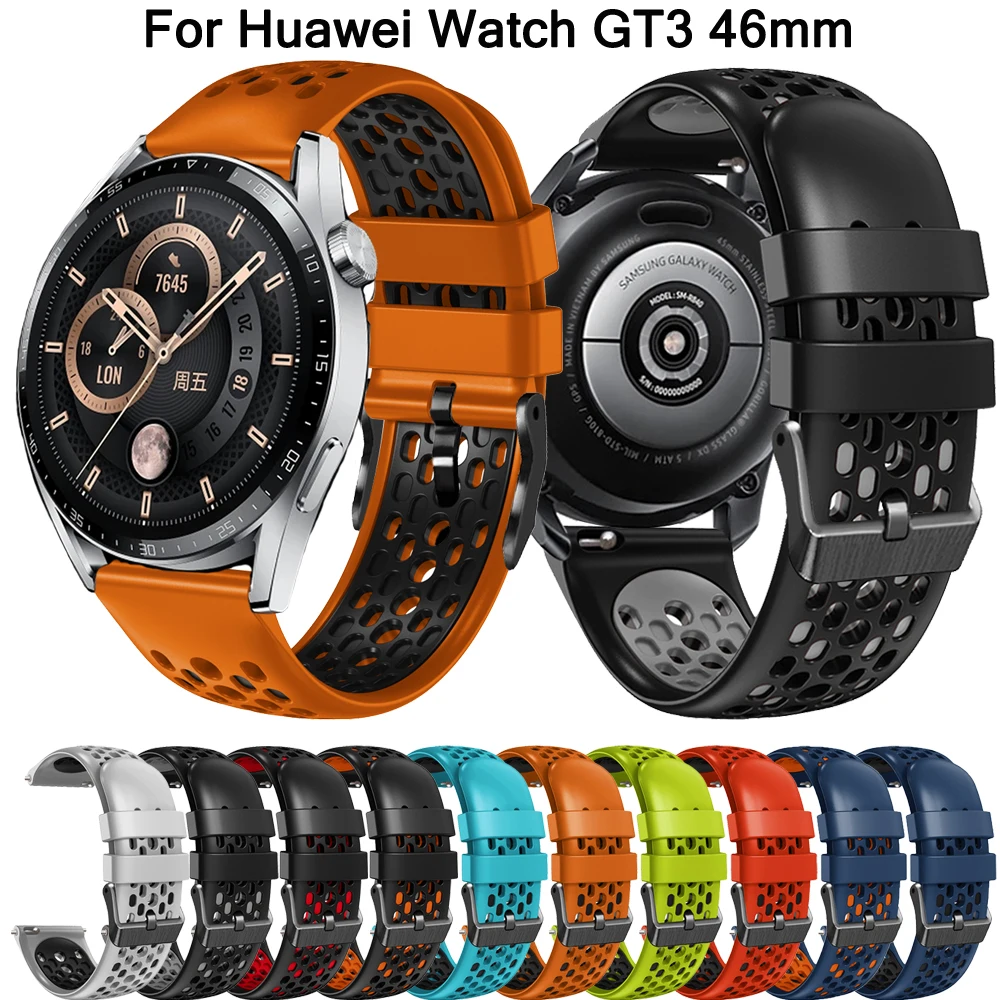 

New 22mm Bracelet Smart Watch Band For Huawei Watch GT3 GT 3 pro 46mm Wrist Strap Huawei GT 2 GT2 Pro Belt Watchband Replacement