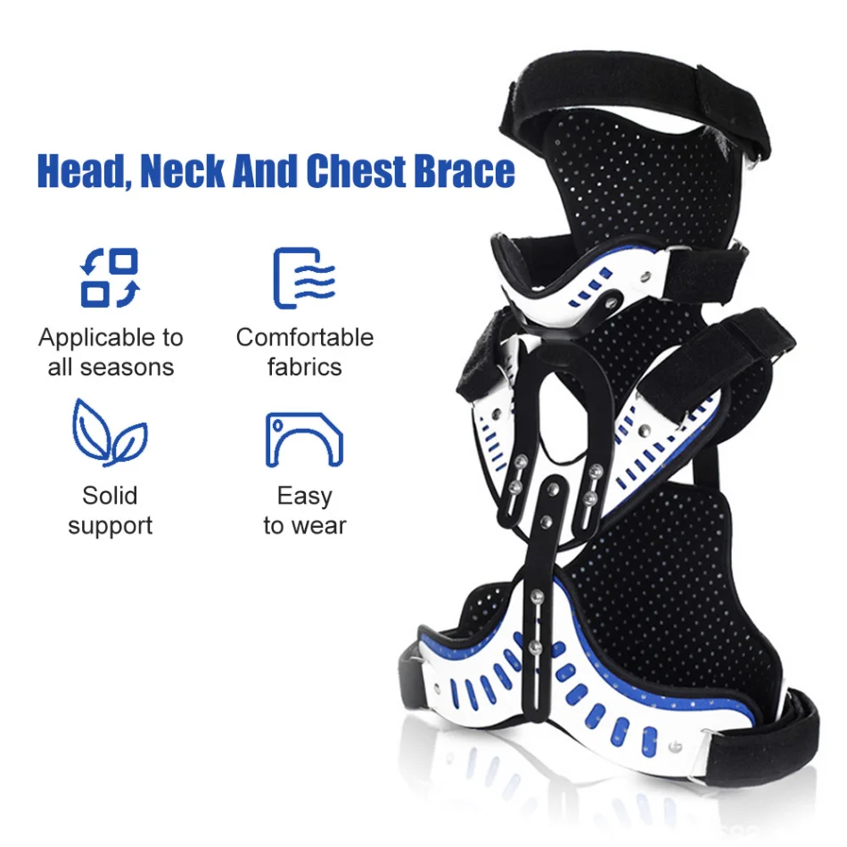 

Medical Adjustable Cervical Collar Head Neck Spine Thoracic Physical Therapy Rehabilitation Devices Lumbar Support Equipment
