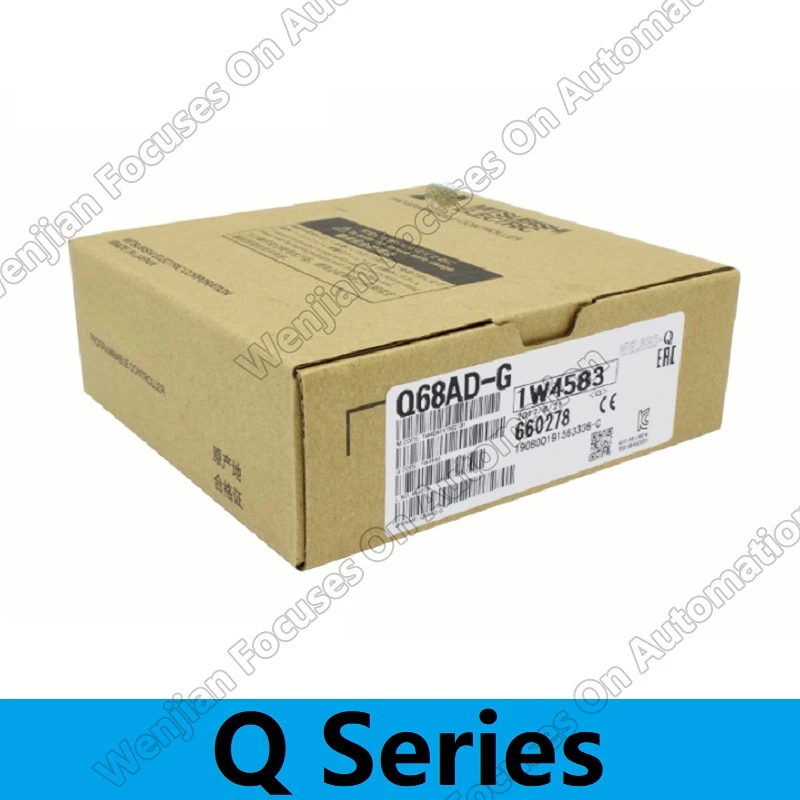 

Q68AD-G Аналоговый с ПЛК модуль преобразования Q68ad-g программируемый логический контроллер
