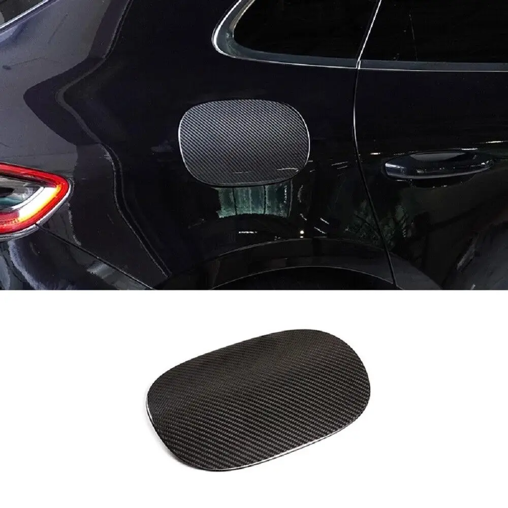

Carbon Fiber Car Fuel Tank Cap Trims For Porsche Macan 2014-2020
