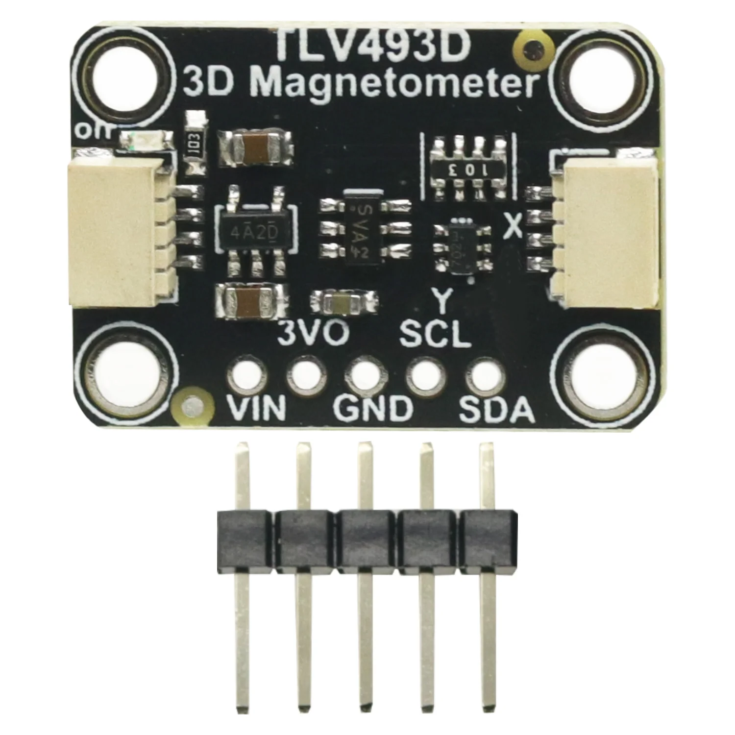 1 шт. TLV493D трехосный модуль магнитометра для STEMMA QT QWIIC arduino