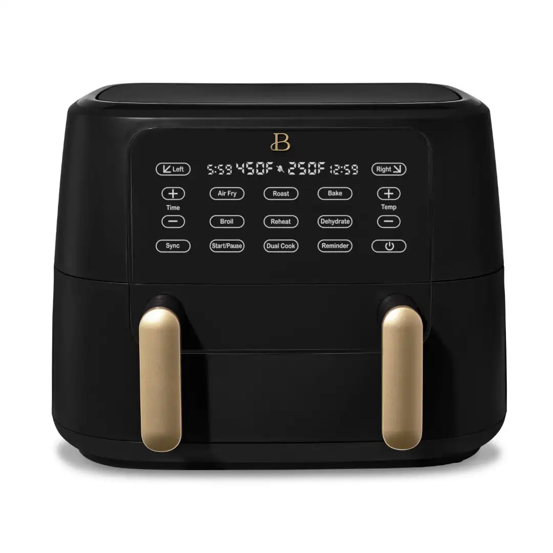 

9QT TriZone Air Fryer, Black Sesame by Drew Barrymore