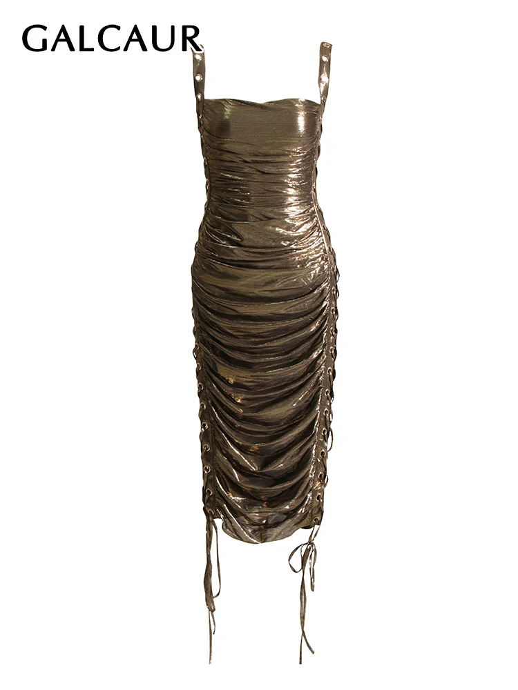 

Женское платье с квадратным вырезом, без рукавов, с высокой талией