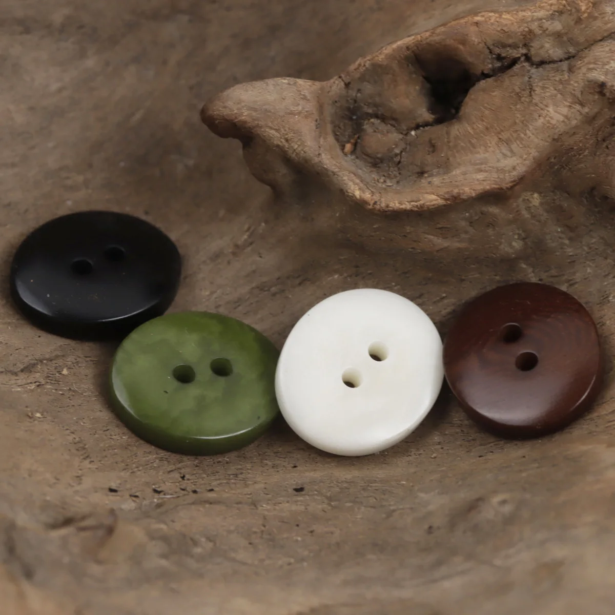 6 шт. милые овальные пуговицы Corzo Швейные аксессуары авокадо зеленого цвета с 2