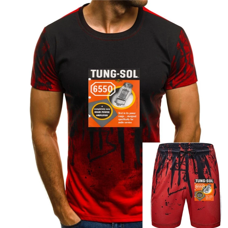 

Tung - Sol 6550 T Shirt Tungsol Guitar Amp Tube Vacuum Amplifier Rock Music Vintage Cool