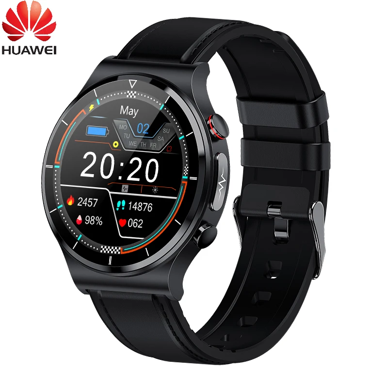 

Huawei ECG+PPG Smart Watch Men HD Health Body Temperature Blood Pressure Heart Rate Waterproof Wireless Charger Smartwatch