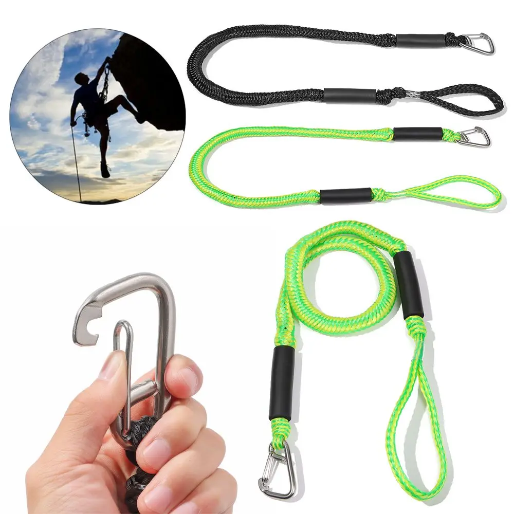 

Quality Foam Float Outdoor Fishing Boats Bungee Cord Dockline Bungee Dock Line Boat Mooring Ropes Kayak Accessories