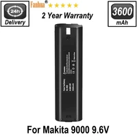 9 6v 3600mah ni mh rechargeable replacement battery for makita mak 6095d 9000 9001 9002 9033 9034 632007 4 9600 193890 9 5090d
