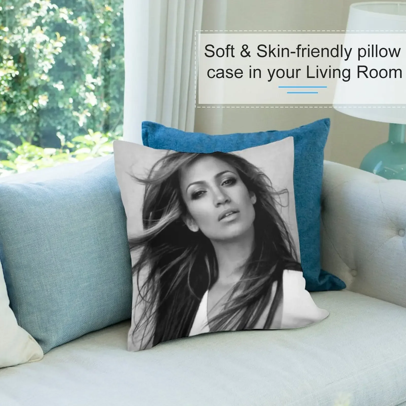 Дженнифер Лопес! Декоративная подушка Рождественские наволочки