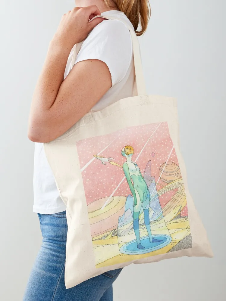 Art by Jean Giraud Tote Bag Тканевая сумка Роскошная женская сумка-шоппер Холщовая