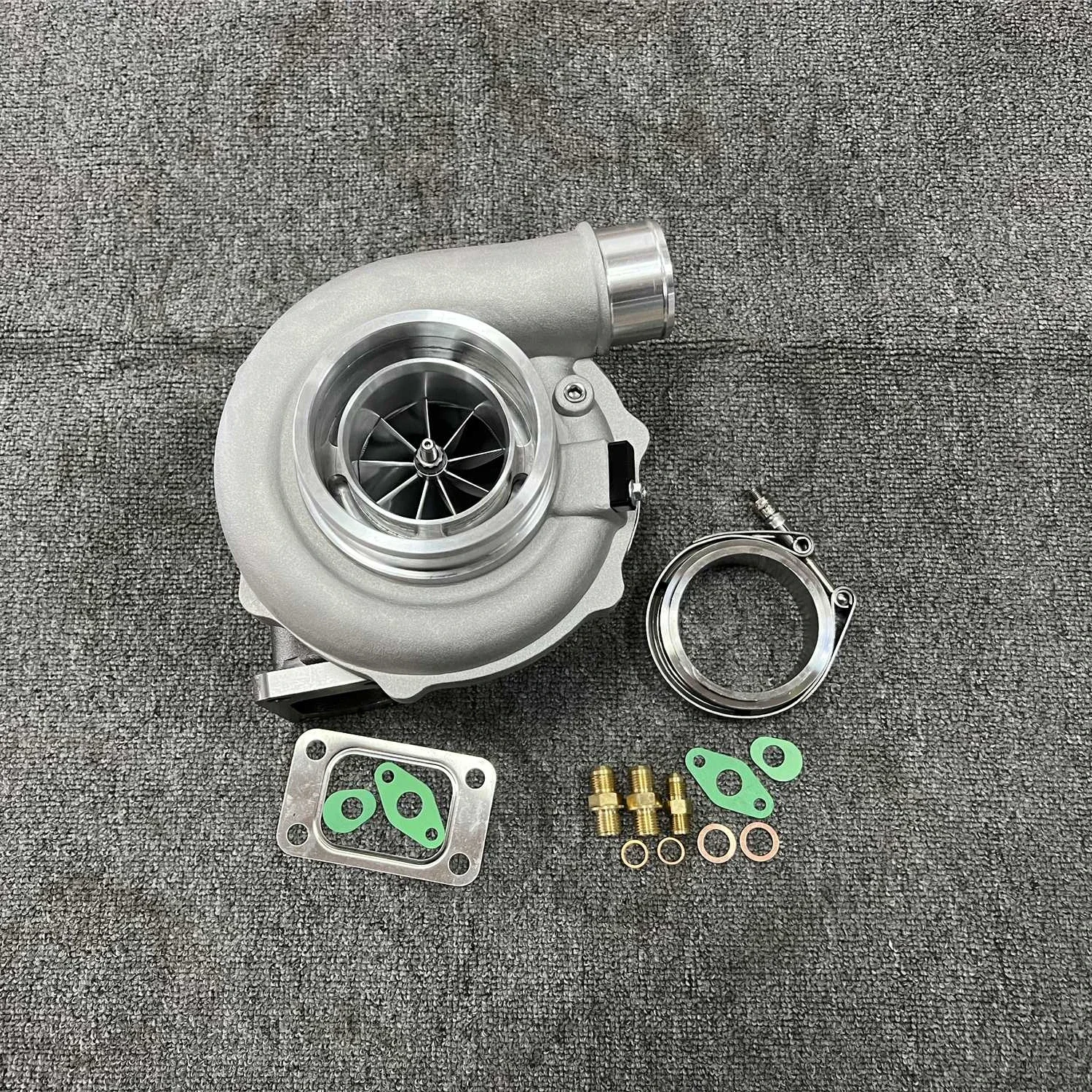 Турбокомпрессор Racing G35 900 с турбиной AR.83 T3 V двухшариковый подшипник