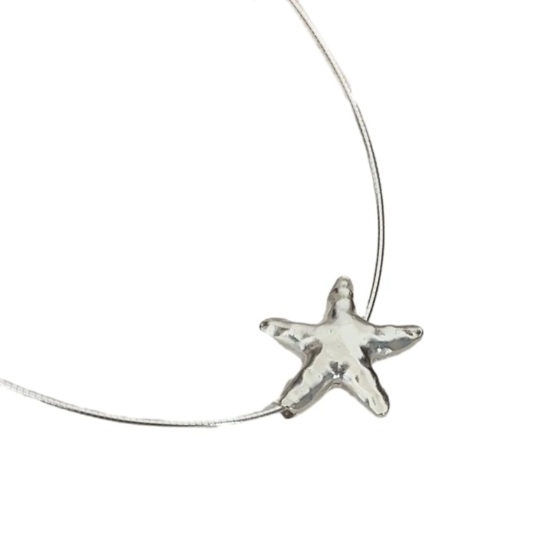 

E0BF Simple Pendant Necklace Delicate Neck Jewelry Comfortable Chain Choker