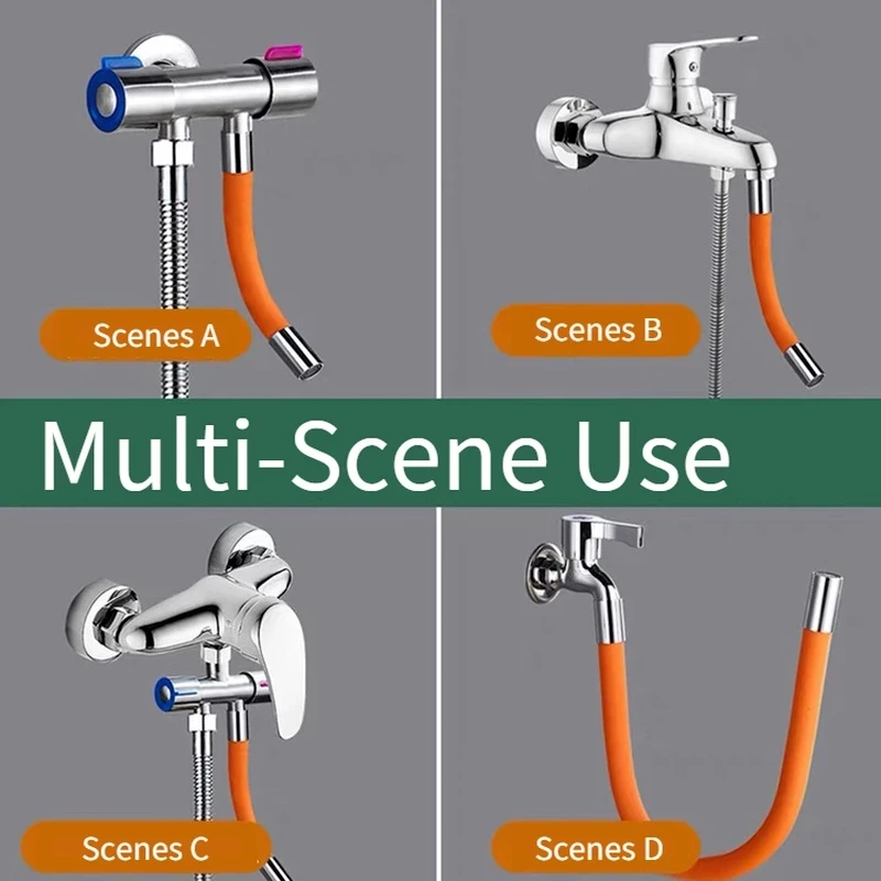 Универсальная вспенивающаяся удлинительная трубка 360 ° | Водопроводные шланги