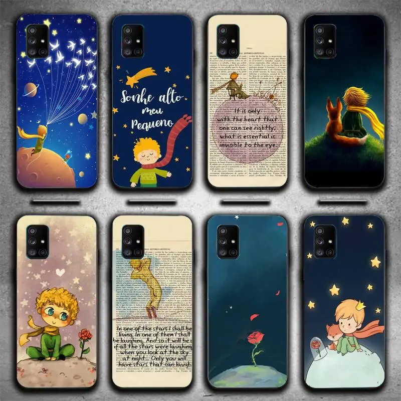 

Little Prince Cartoon Phone Case For Samsung Galaxy S6 S7 Edge Plus S9 S20Plus S20ULTRA S10lite S225G S10 Note20ultra Case