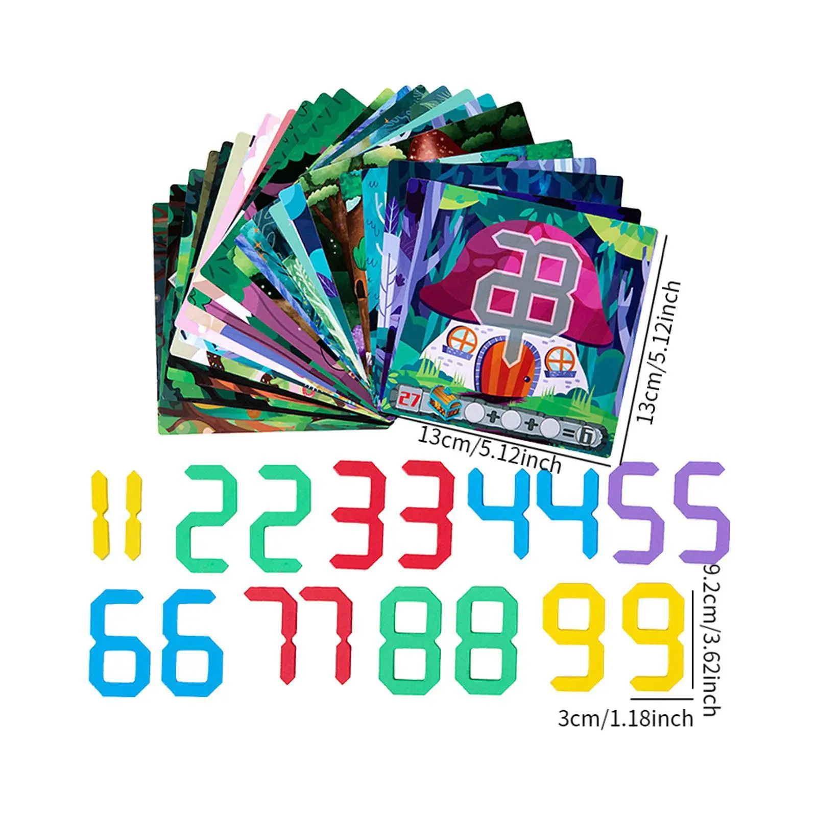 Деревянная детская игра с цифровым дешифрованием забавная мышлением для