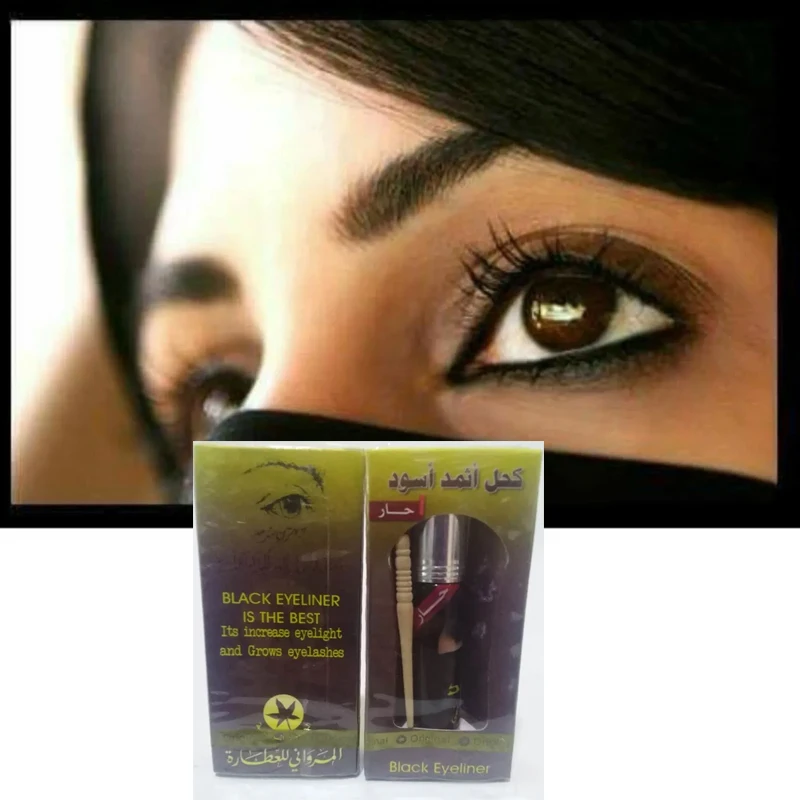Арабская натуральная черная пудра для глаз Surma Kohl Kajal