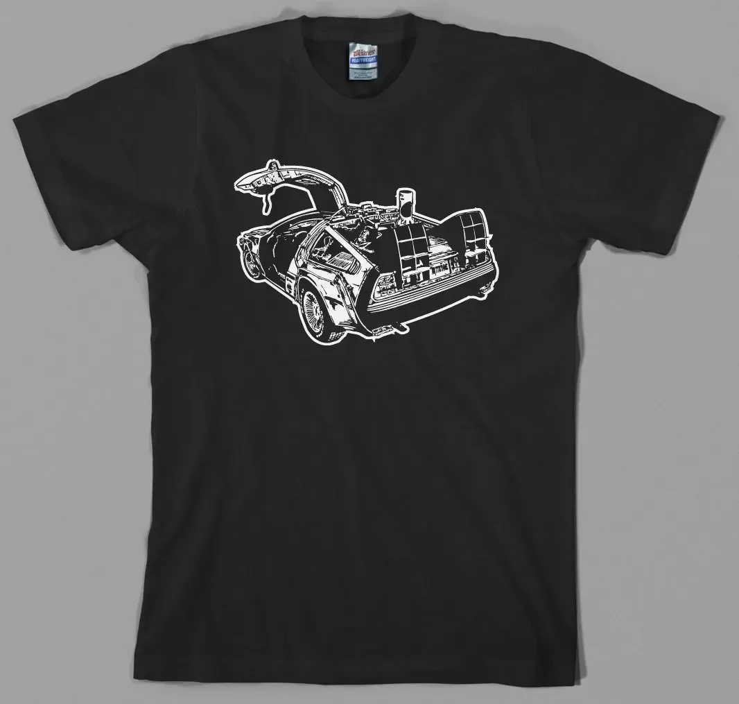 Футболка Назад в будущее-Delorean Marty Mcfly Gigawatts 1 21 Hover Board 80-х пленочная футболка все