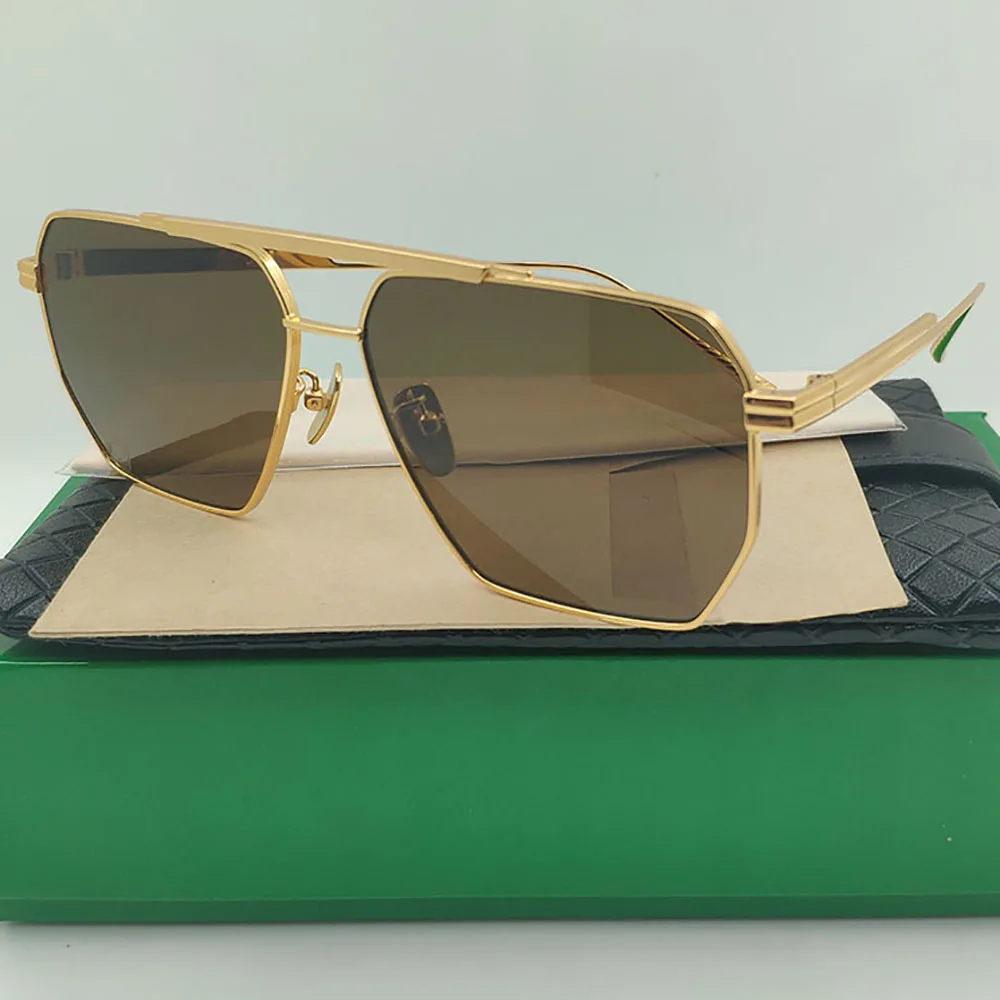 

Metal Frame Sunglasses For Women Sunnglases Men Car Driving Glasses Fashion Sun Glasses Black Gold Sunglasses UV400 60-13-145