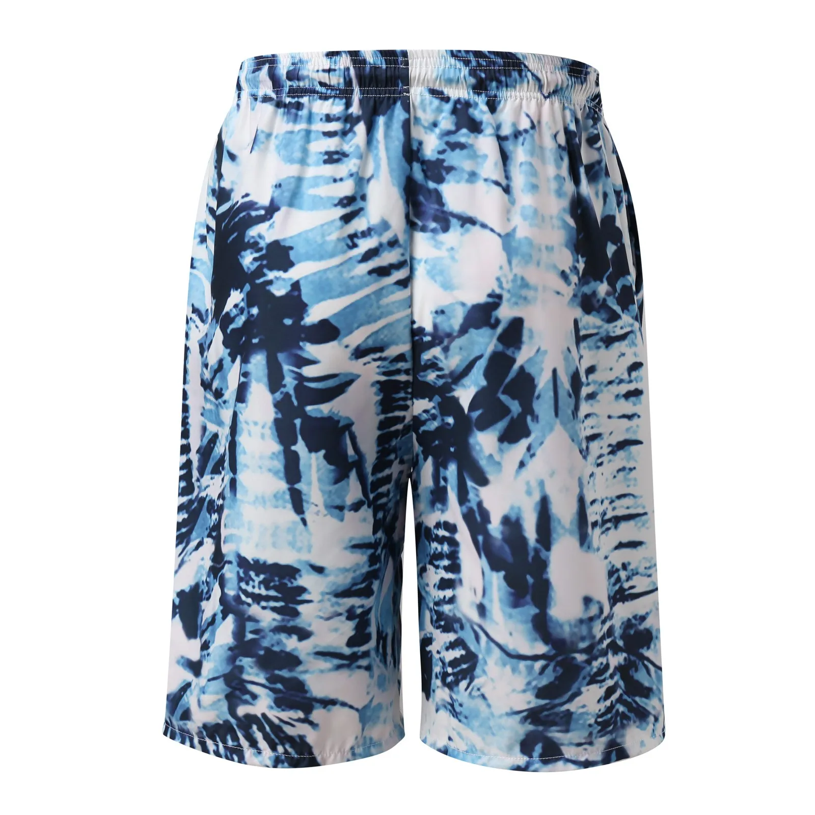 Мужские весенне-летние шорты для отдыха из полиерстера повседневные с