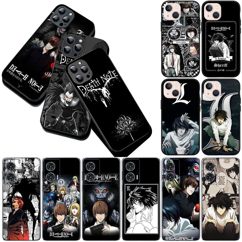 Чехол для телефона Death Note L Mello Lawliet Samsung Galaxy 20 8 9 S10 S9 Plus A12 A13 A21S A50 A51 A33 A34 Coque
