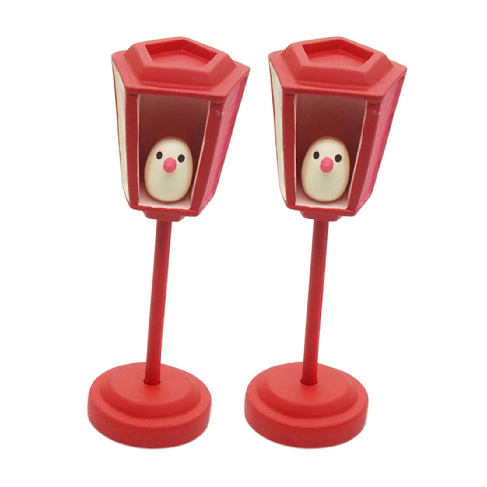 

Миниатюрное украшение для кукольного домика, 2 шт., ландшафтное освещение, фонарь для кукольных домиков, ролевые игрушки, сцена жизни, реквиз...