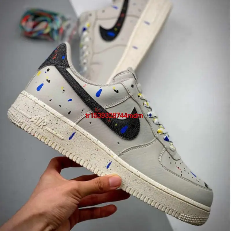 2022 модные граффити Nike Air Force 1 AF1 Мужская обувь для скейтборда  уличная спортивная обувь дышащая женская обувь - купить по выгодной цене |  AliExpress