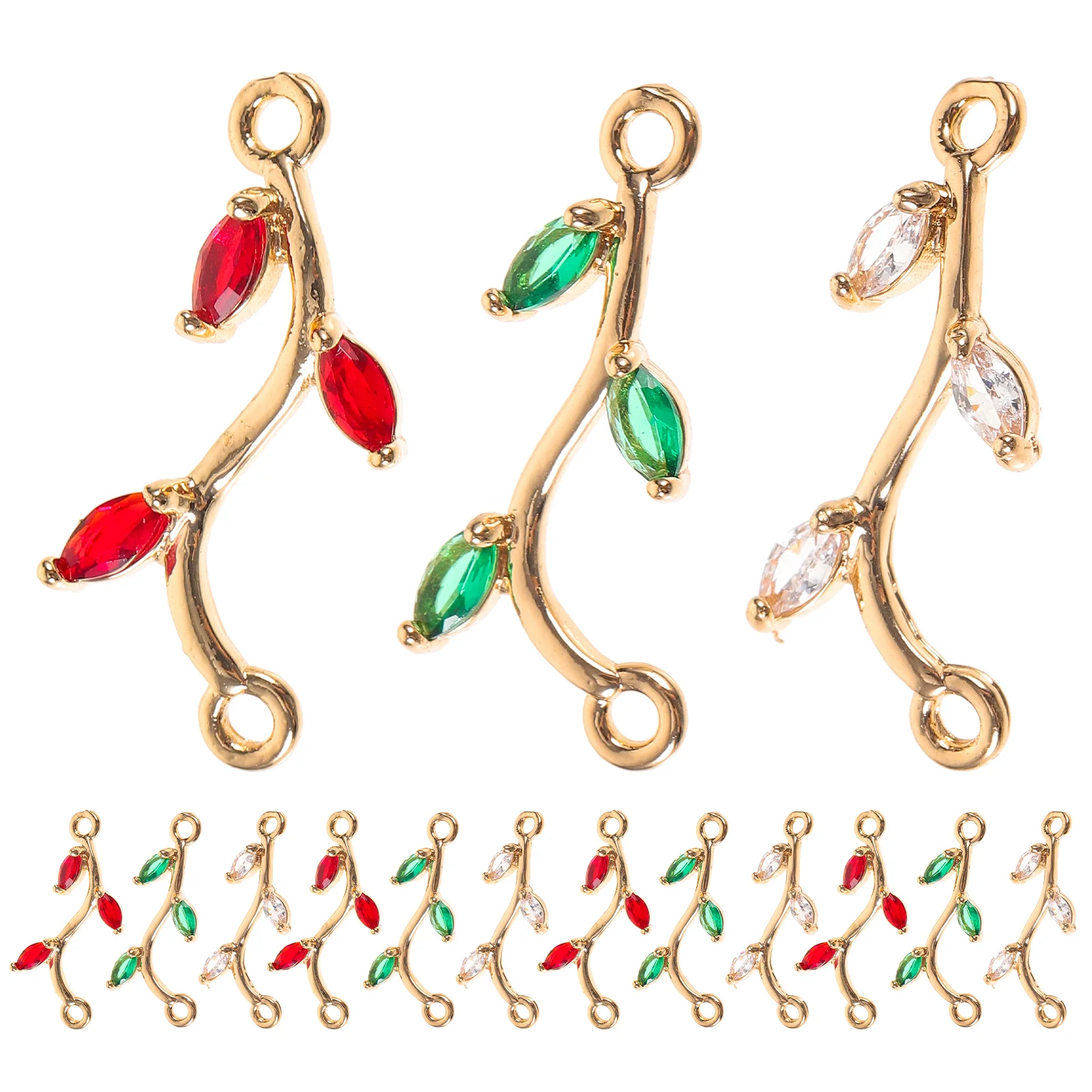 

12 шт., металлический соединитель для ювелирных изделий