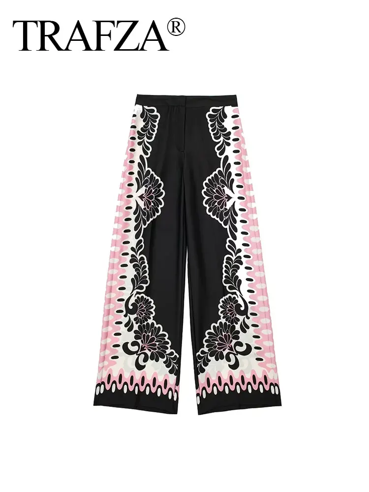 

Брюки женские прямые с завышенной талией, на молнии, в стиле ретро