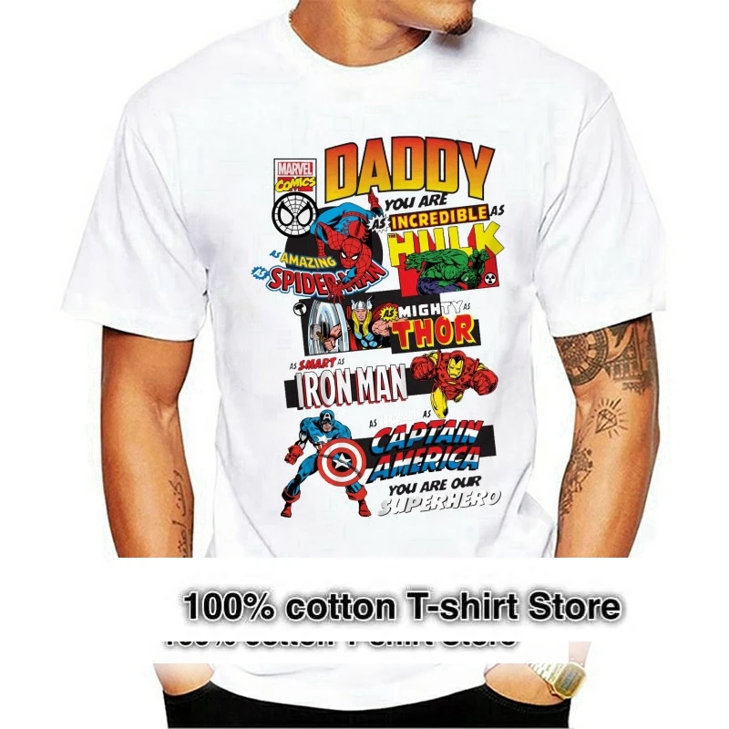 

Daddy You Are Our Superhero Fathers Day T Shirt
