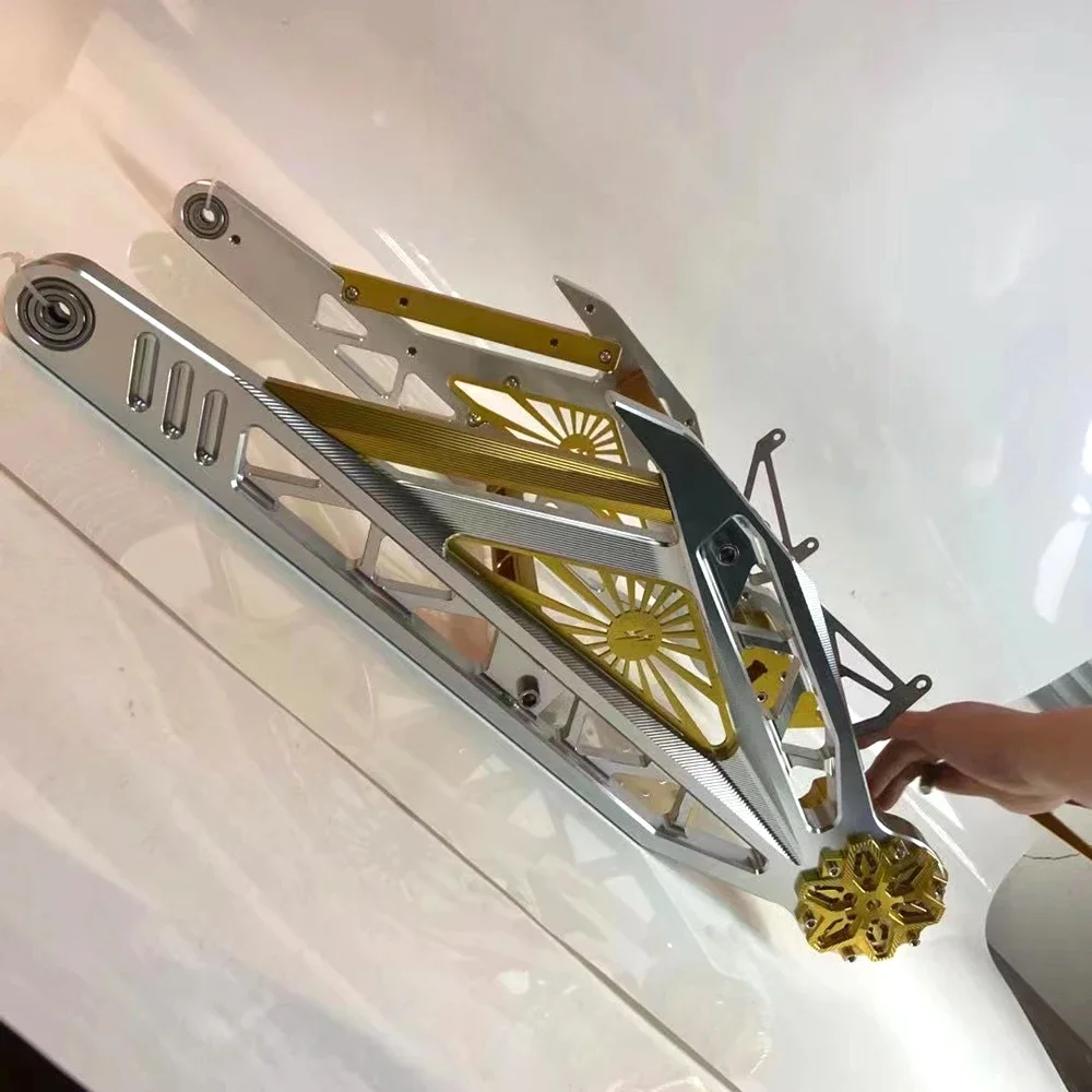 Модифицированный поворотный рычаг мотоцикла утолщенный алюминиевый сплав с ЧПУ