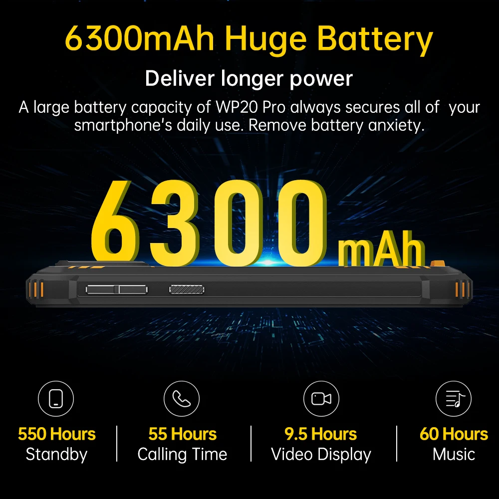 Oukitel WP20 Pro Rugged Smartphone 5.93