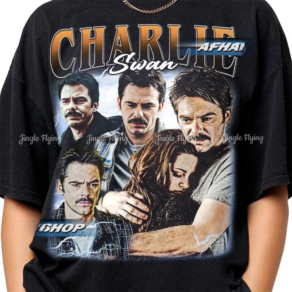 Рубашка Charlie Swan винтажная футболка унисекс мягкая дышащая повседневная уличная