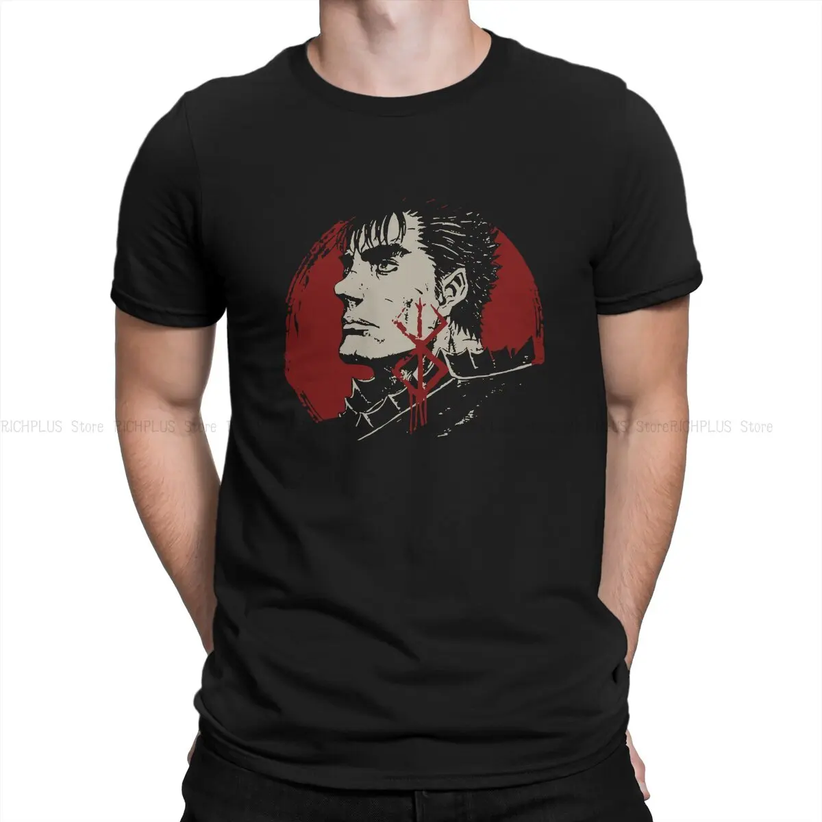 

Мужская футболка Berserk Griffith с рисунком манги, Аватар, модная футболка из полиэстера, графические свитшоты, новый тренд