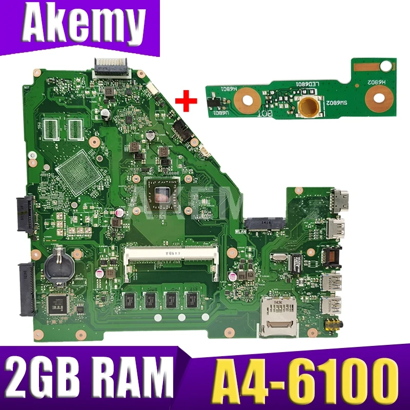 

XinKaidi For ASUS X550EP X550EA X550E X550E D552E X552E A4-6100 2GB laptop motherboard tested 100% work original mainboard