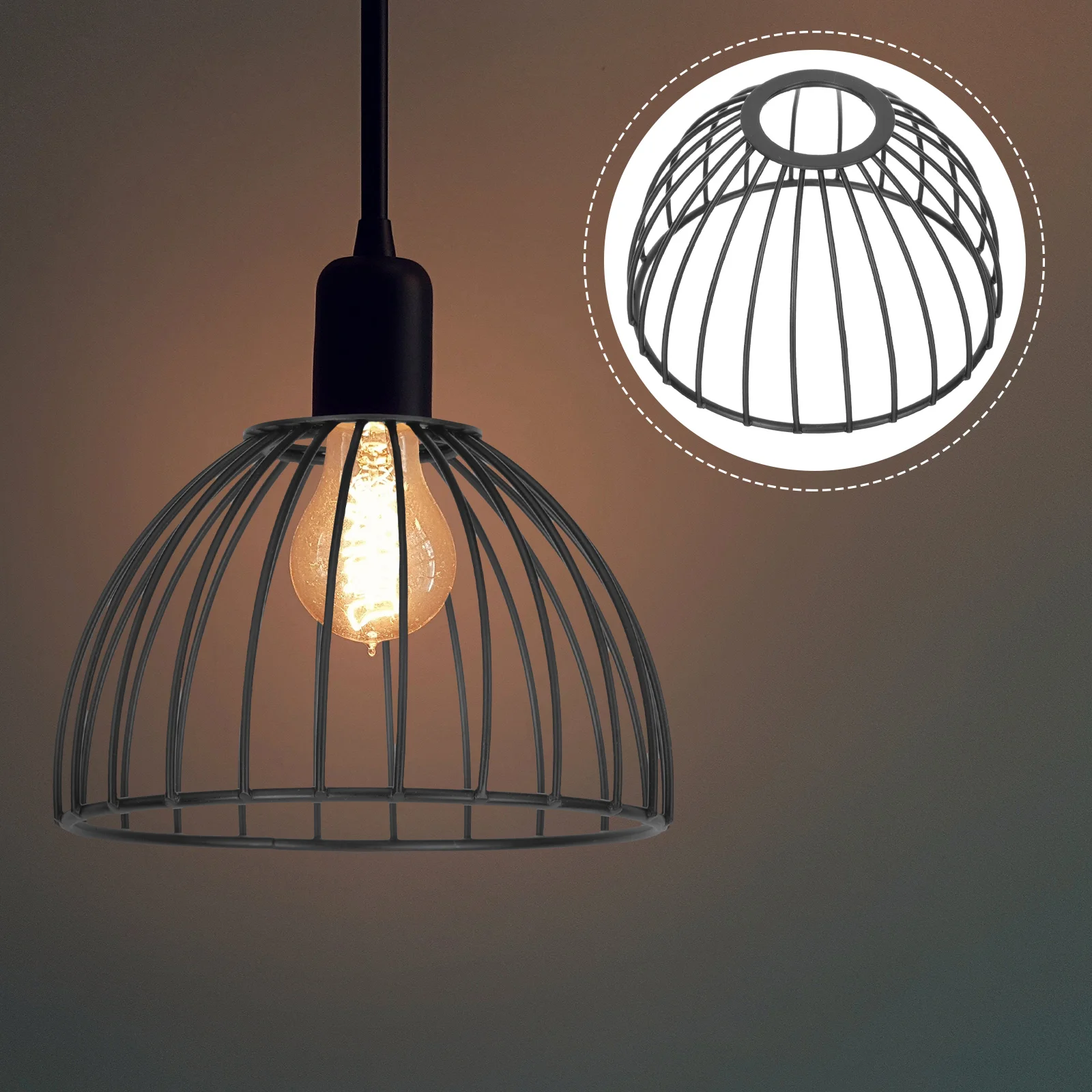 

Metal Lampshade Hanging Lamp Shade Pendant Light Shade Dome Lamp Shade Replacement