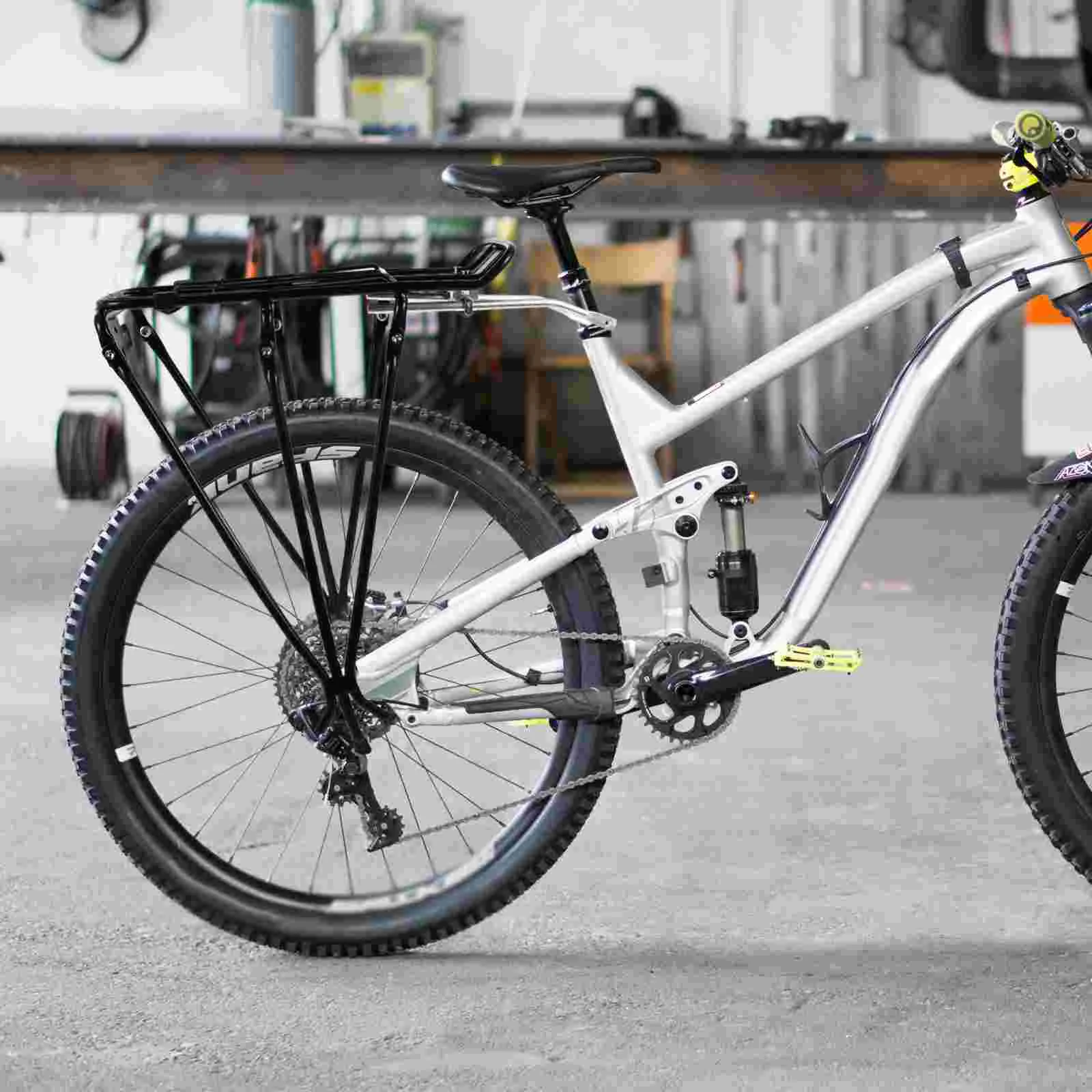 

1Pc Luggage Carrier for Bike Cycling Equipment Footstock Cycling Rear Rack Mountain Bike Rack Bike Cargo Holder