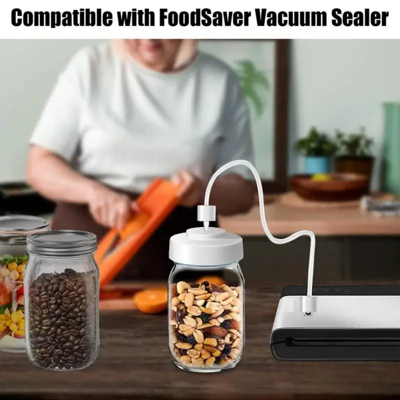 VICHYIE Jar Sealer For FoodSaver Vacuum Sealer With Accessor