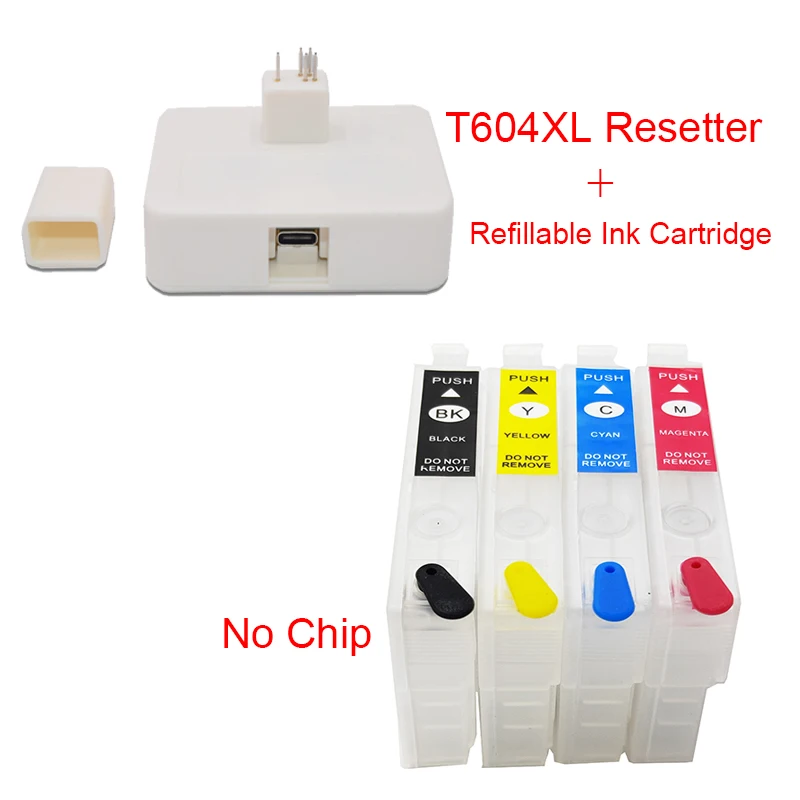 

Чернильный картридж для Epson 604xl + сброс чипов для Epson XP2200 XP2205 XP3200 XP3205 XP4200 XP-4205 WF2910