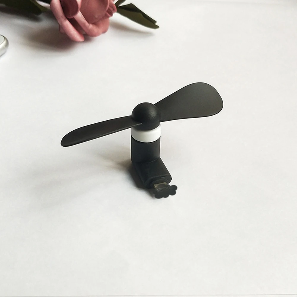 Оригинальный портативный мини-вентилятор Micro USB 5 В 1 Вт стандартный USB-тестер для
