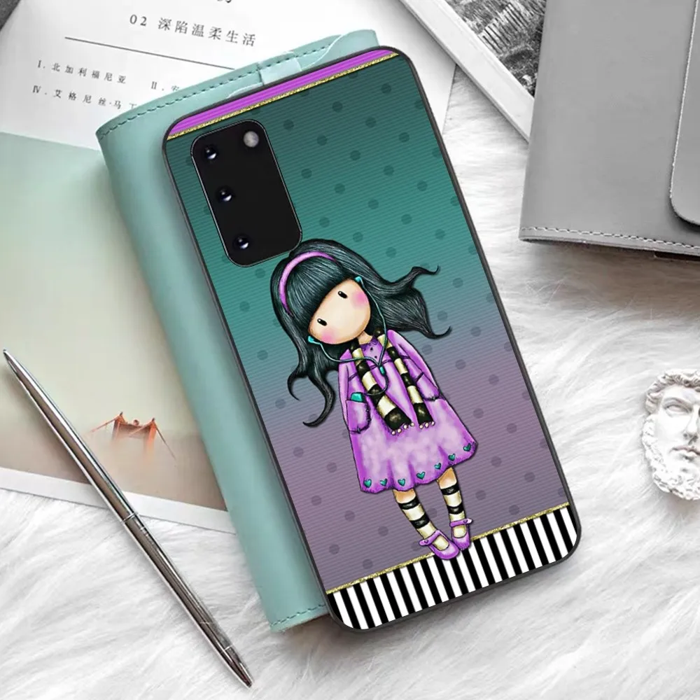 S-Santoro girl G-Gorjuss Phone Case For Samsung S 9 10 20 21 22 23 30 24 plus lite Ultra FE S10lite Fundas