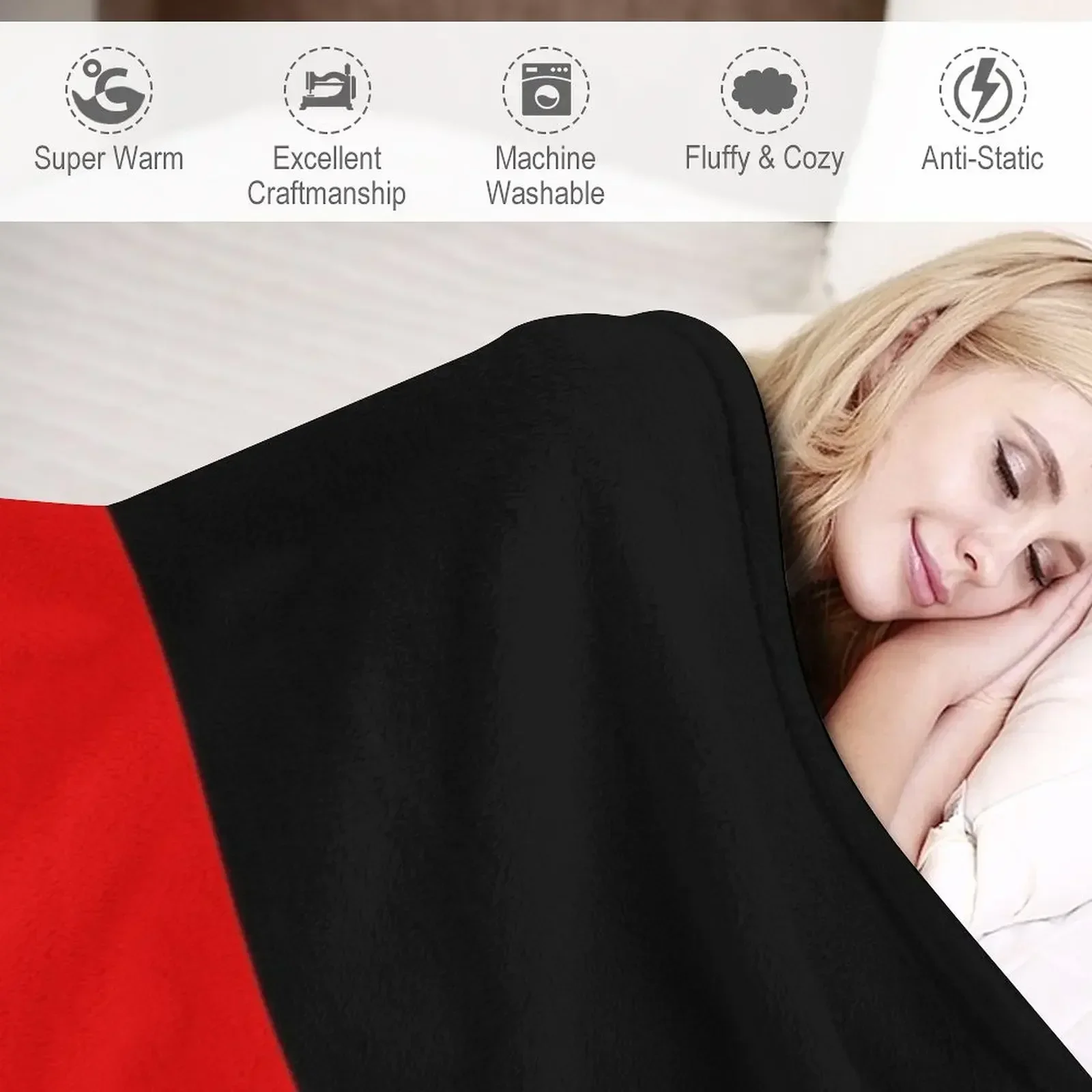 Германия Weltmeistembali Fahne Пододеяльник - Deutschland Flag닥decke Пледы Симпатичные лохматое