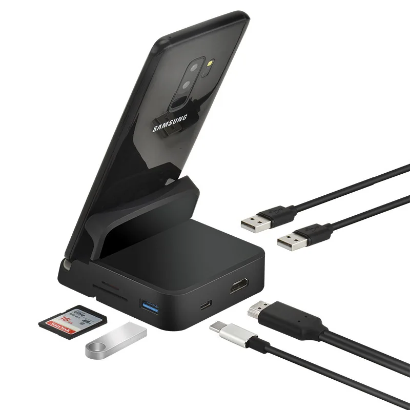 

Док-станция 7 в 1 USB Type-C для Samsung S20
