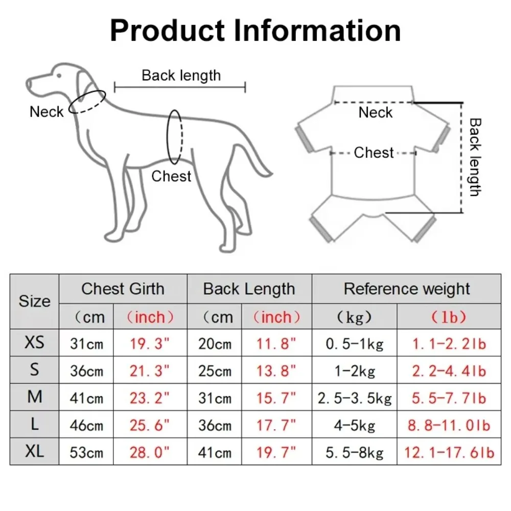 Пижама для собак маленьких хлопковая мягкая одежда из эластичного материала