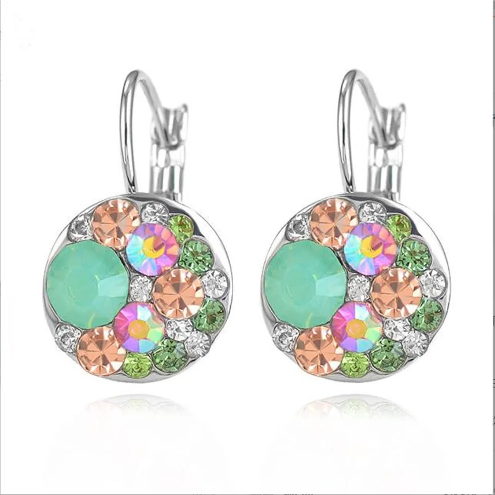 

Grier Crystal Earring Vintage Natural Zircon Fashion for Women