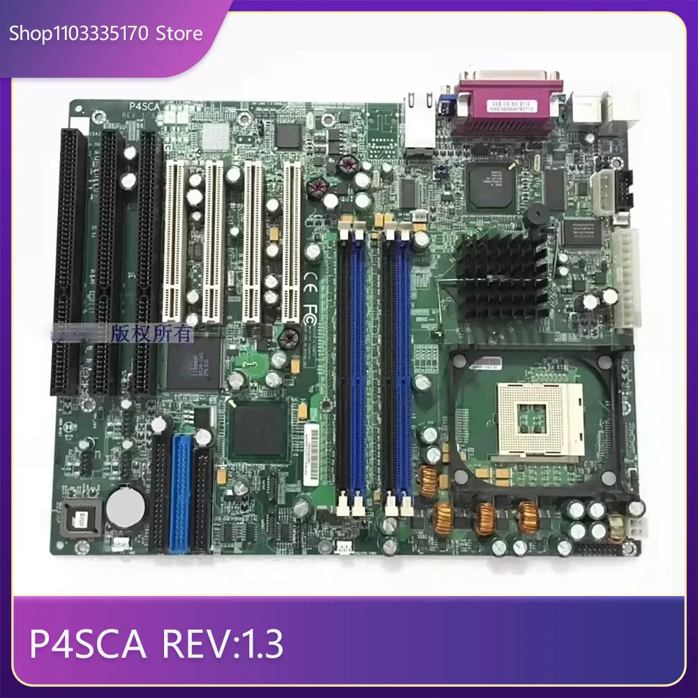 Для Supermicro P4SCA REV: 1 3 478-контактная промышленная материнская плата с слотами ISA