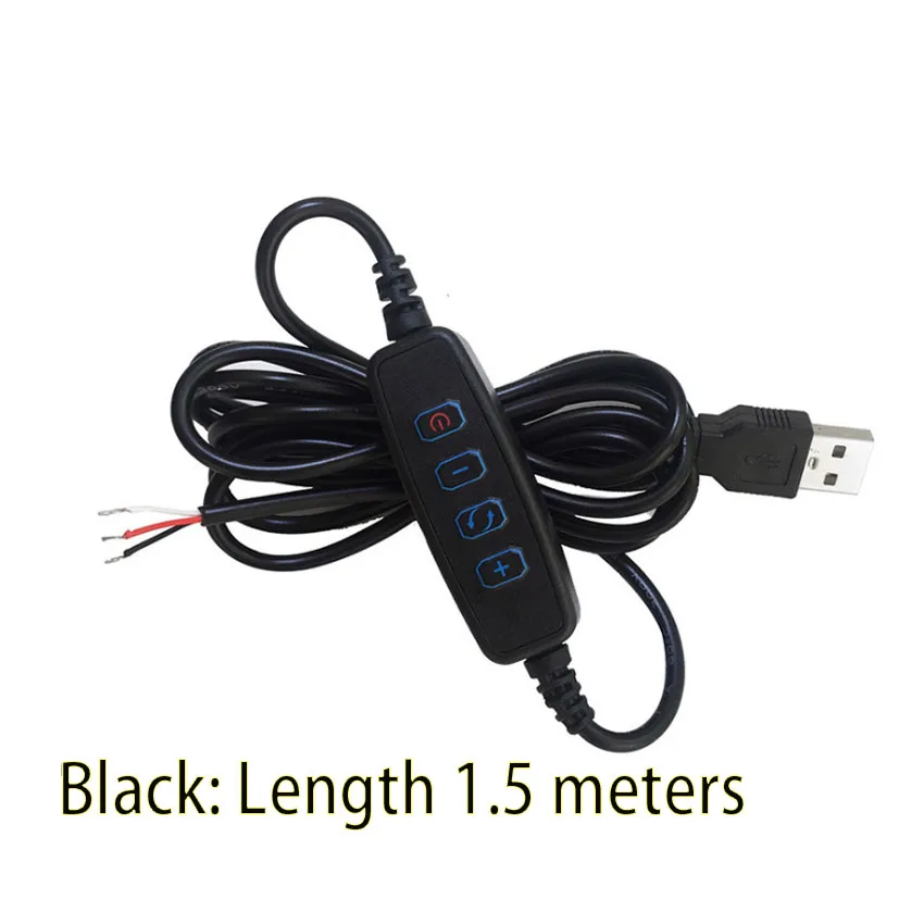 

USB диммер JCD 1,5 м черный/белый