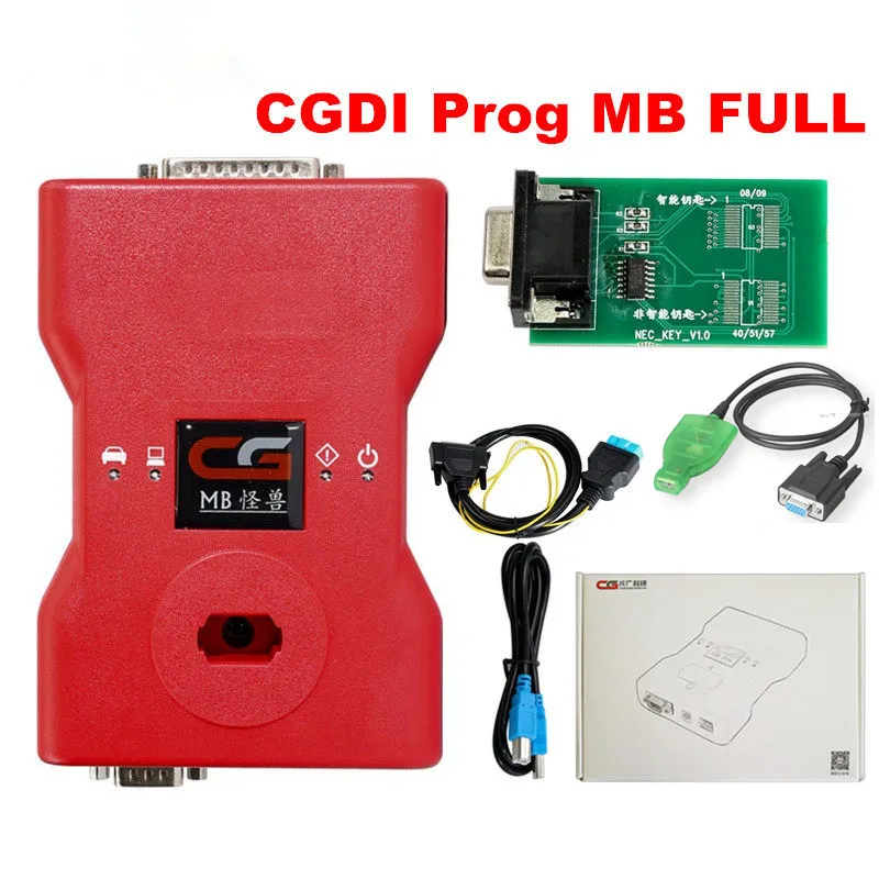 

CGDI Prog Для Benz Для BMW CGDI MB CGDI Prog MB для профессионального программатора ключей с полным набором адаптеров