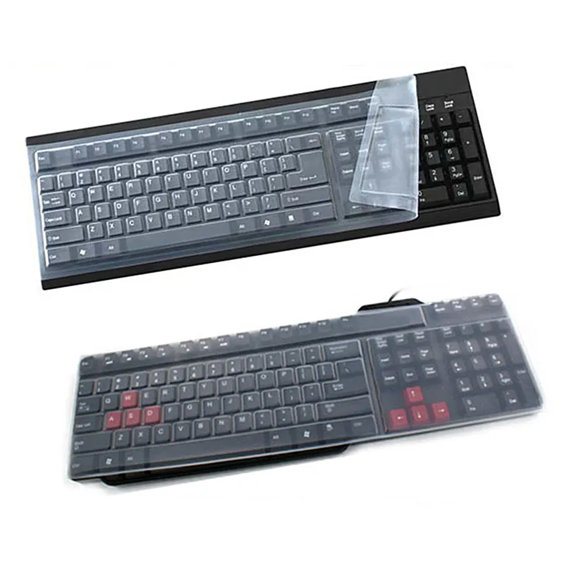 

1PC Universal Silicone Desktop Computer Keyboard Cover Skin Protector Film Cover