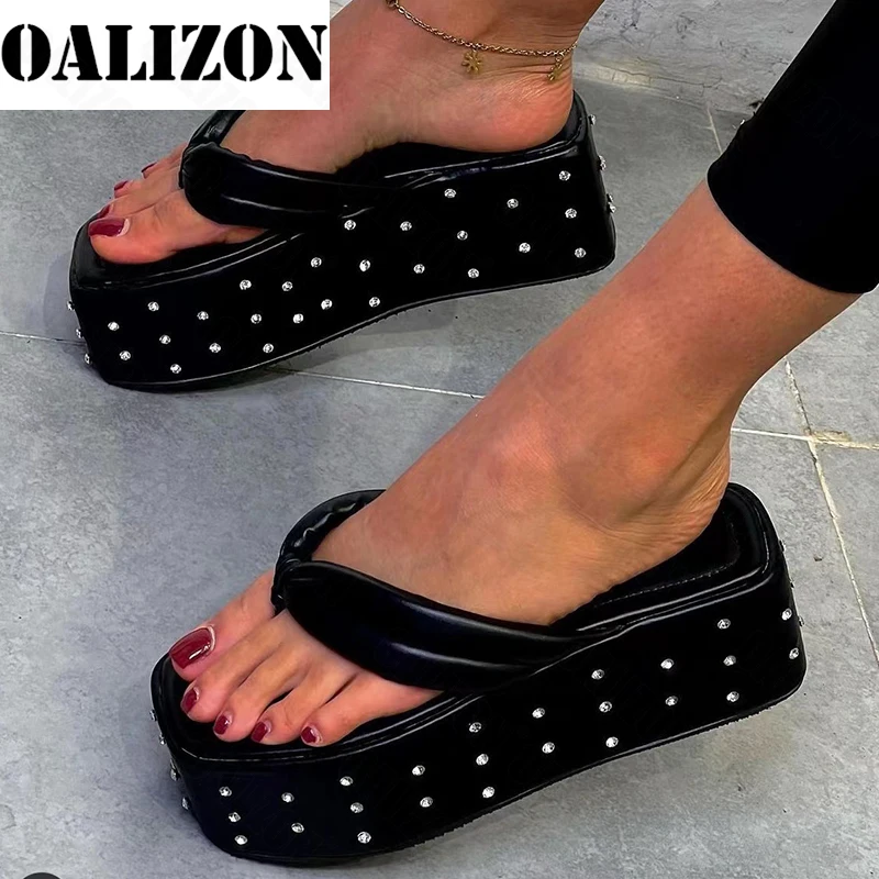 

Women Wedges Platform Sandals 2022 New Summer Slippers Designer Slingback Flip Flops Dress High Heels Mules Shoes Mujer Slides